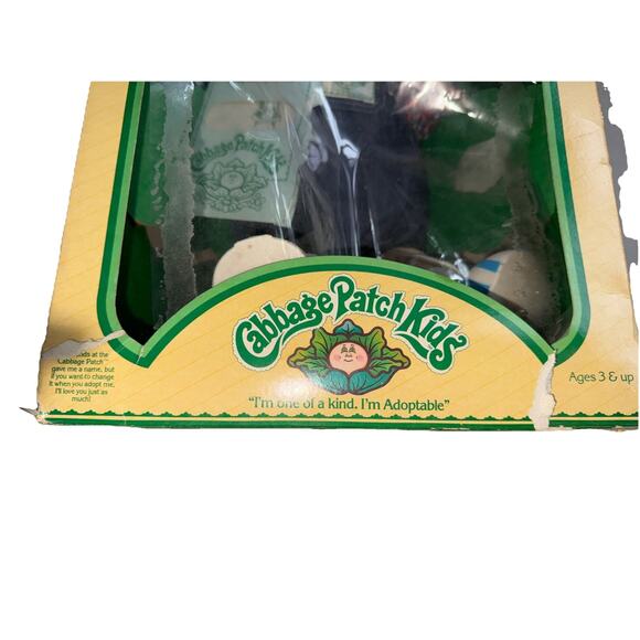 RARE! Vintage Cabbage Patch Kids Doll 1985 "Elmer Carter” w/ Birth Certificate - Picture 15 of 15